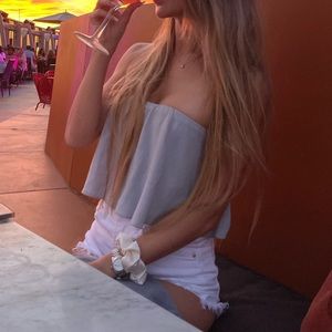 ARITZIA strapless tube top